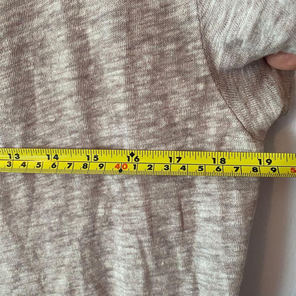 ATM Pink Purple Oversized Crewneck T-Shirt Cotton Blend Women's size XS / Small - Picture 6 of 8